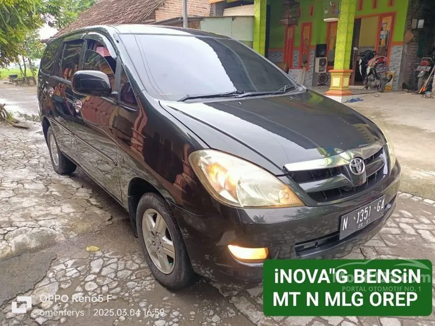 Jual Mobil Toyota Kijang Innova 2006 G 2.0 di Jawa Timur Manual MPV Hitam Rp 95.000.000