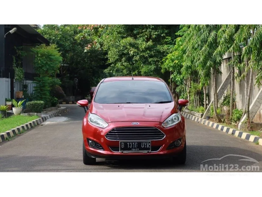 Jual Mobil Ford Fiesta 2015 Sport 1.5 di Banten Automatic Hatchback Merah Rp 115.000.000