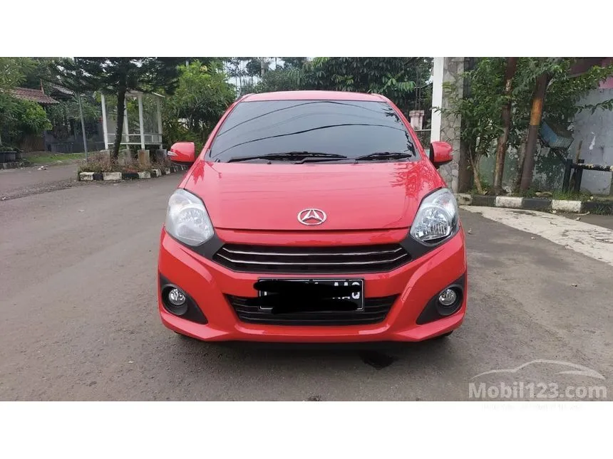 Jual Mobil Daihatsu Ayla 2022 X 1.0 di Jawa Barat Automatic Hatchback Merah Rp 124.000.000