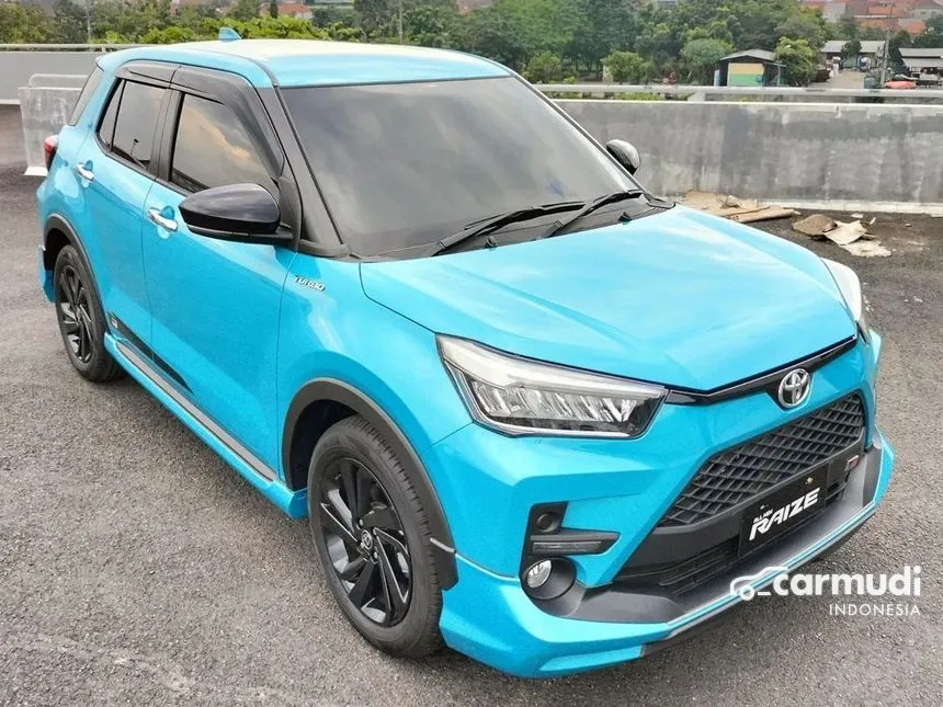 Jual Mobil Toyota Raize 2024 GR Sport 1.0 di Jawa Barat Automatic Wagon Biru Rp 233.300.000