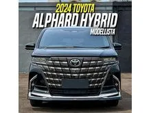 2024 Toyota Alphard 2.5 HEV Modelista (Premium Color) MPV Black on Black Hybrid Hitam Modelista
