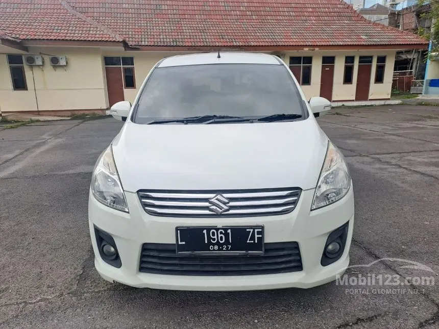 Jual Mobil Suzuki Ertiga 2015 GX 1.4 di Jawa Timur Automatic MPV Putih Rp 145.000.000