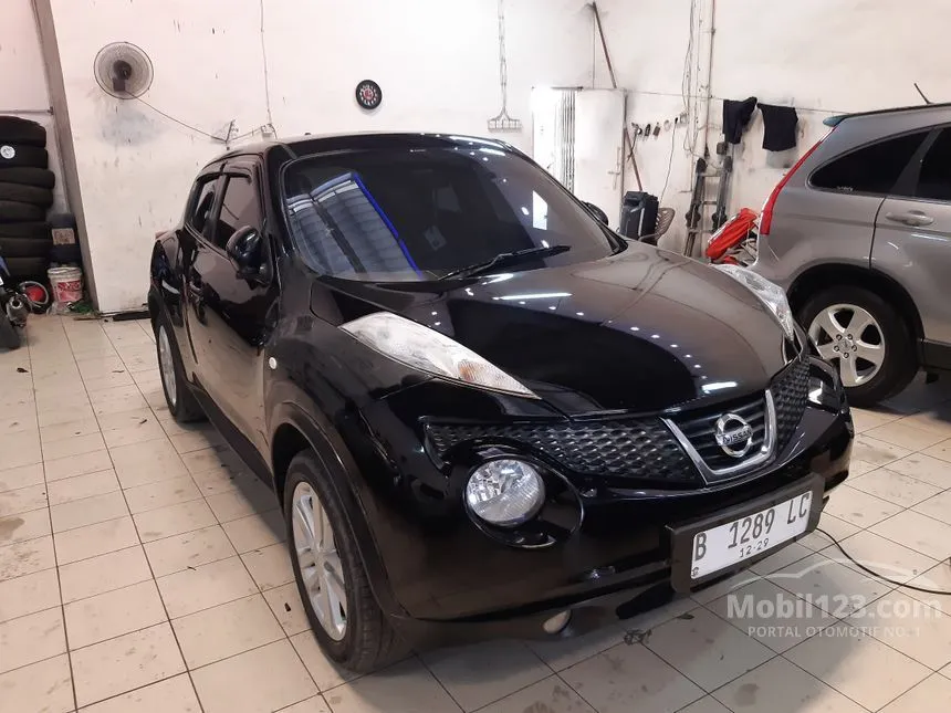 Jual Mobil Nissan Juke 2011 RX 1.5 di Banten Automatic SUV Hitam Rp 110.000.000