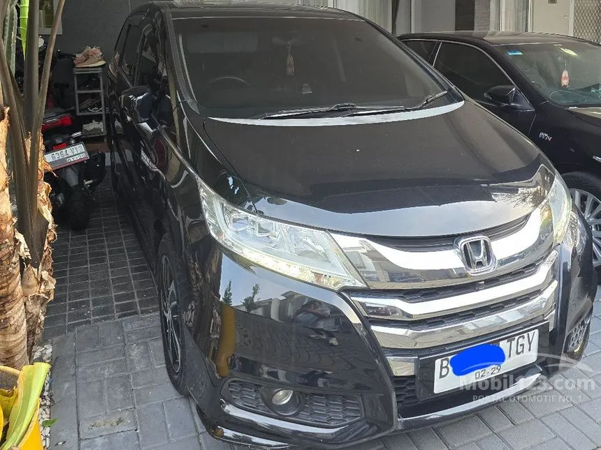 Jual Mobil Honda Odyssey 2015 Prestige 2.4 2.4 di Banten Automatic MPV Hitam Rp 270.000.000