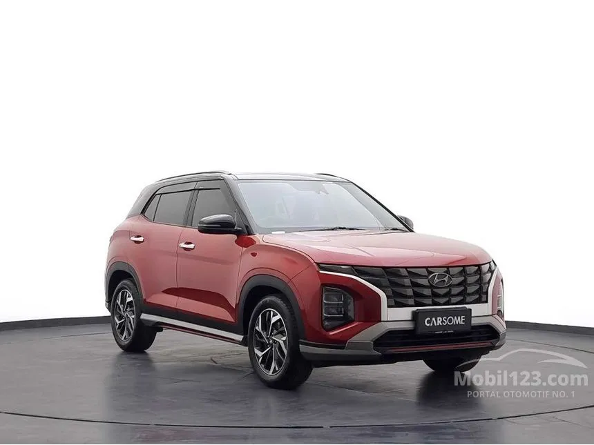 Jual Mobil Hyundai Creta 2023 Prime 1.5 di Banten Automatic SUV Merah Rp 321.000.000