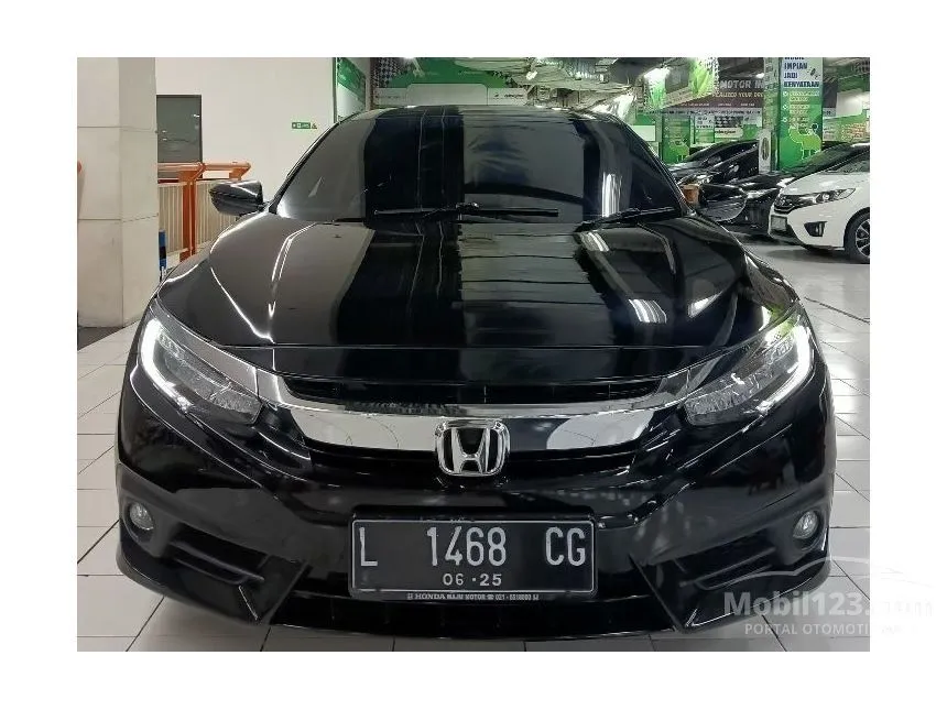 Jual Mobil Honda Civic 2016 ES Prestige 1.5 di Jawa Timur Automatic Sedan Hitam Rp 318.000.000