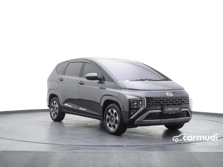 Jual Mobil Hyundai Stargazer 2023 Prime 1.5 di DKI Jakarta Automatic MPV Abu