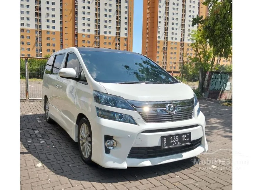 Jual Mobil Toyota Vellfire 2013 Z 2.4 di DKI Jakarta Automatic Van Wagon Putih Rp 330.000.999