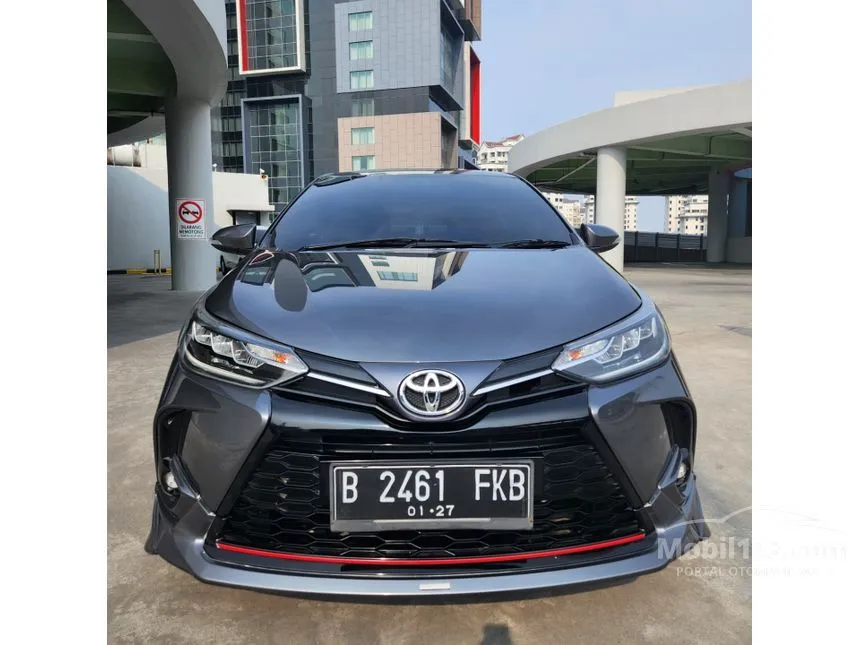Jual Mobil Toyota Yaris 2021 TRD Sportivo 1.5 di DKI Jakarta Automatic Hatchback Abu