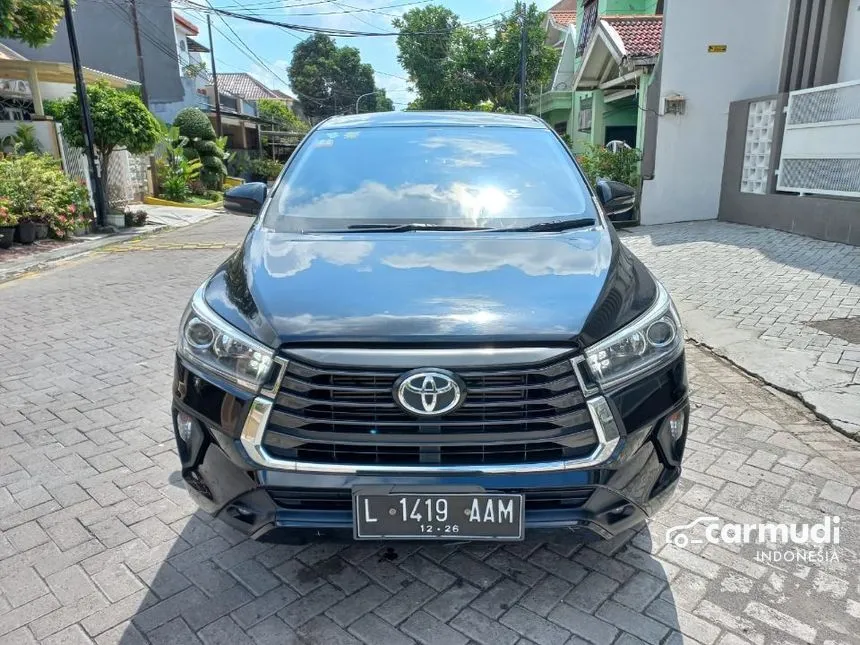 Jual Mobil Toyota Kijang Innova 2021 V 2.4 di Jawa Timur Manual MPV Hitam Rp 385.000.000