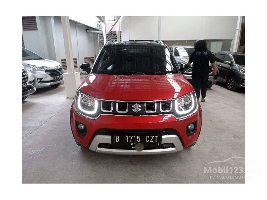Jual Mobil Suzuki Ignis 2021 GX 1.2 di Banten Manual SUV Merah Rp 137.000.000