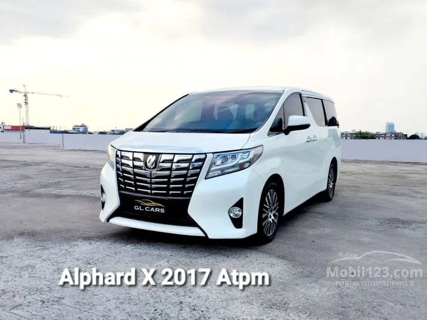 Jual Mobil Toyota Alphard 2017 X 2.5 di DKI Jakarta Automatic Van Wagon Putih Rp 570.000.000