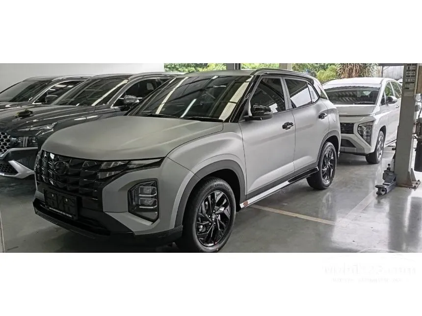Jual Mobil Hyundai Creta 2024 Alpha 1.5 di Banten Automatic Wagon Silver Rp 387.000.000