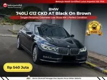 2017 BMW 740Li 3.0 Sedan CKD AT Black On Brown 2017/2018 [ LOW KM ]