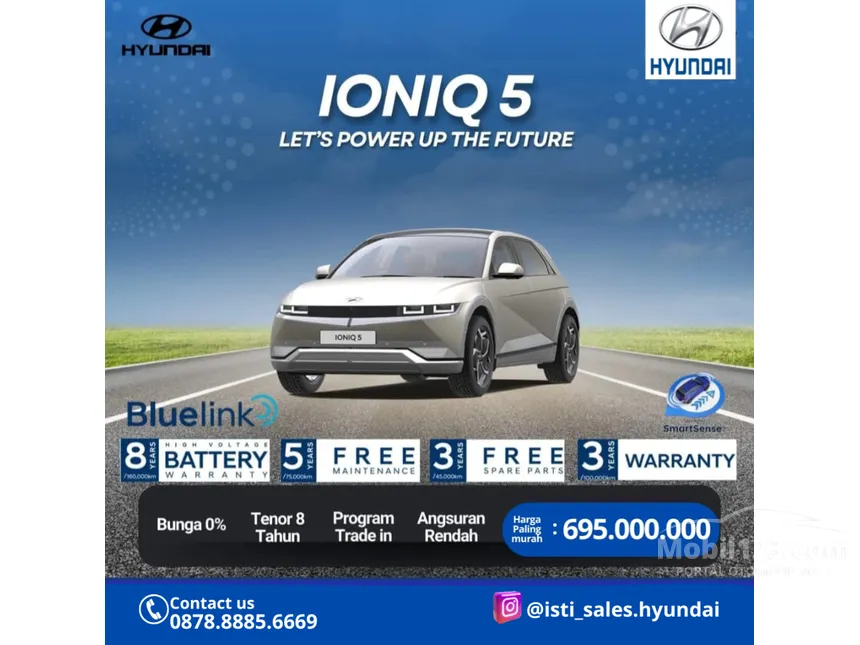 Jual Mobil Hyundai IONIQ 5 2024 Long Range Signature di DKI Jakarta Automatic Wagon Putih Rp 690.000.000