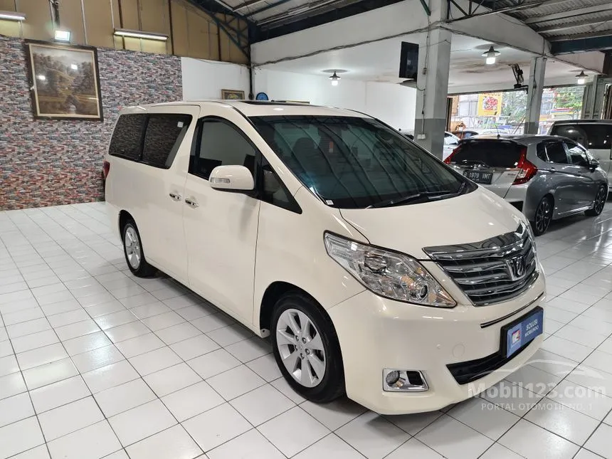 Jual Mobil Toyota Alphard 2014 G 2.4 di DKI Jakarta Automatic MPV Kuning Rp 291.000.000