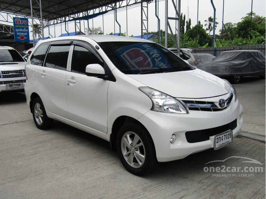 Toyota Avanza 2013 G 1.5 in กรุงเทพและปริมณฑล Automatic Hatchback สีขาว ...