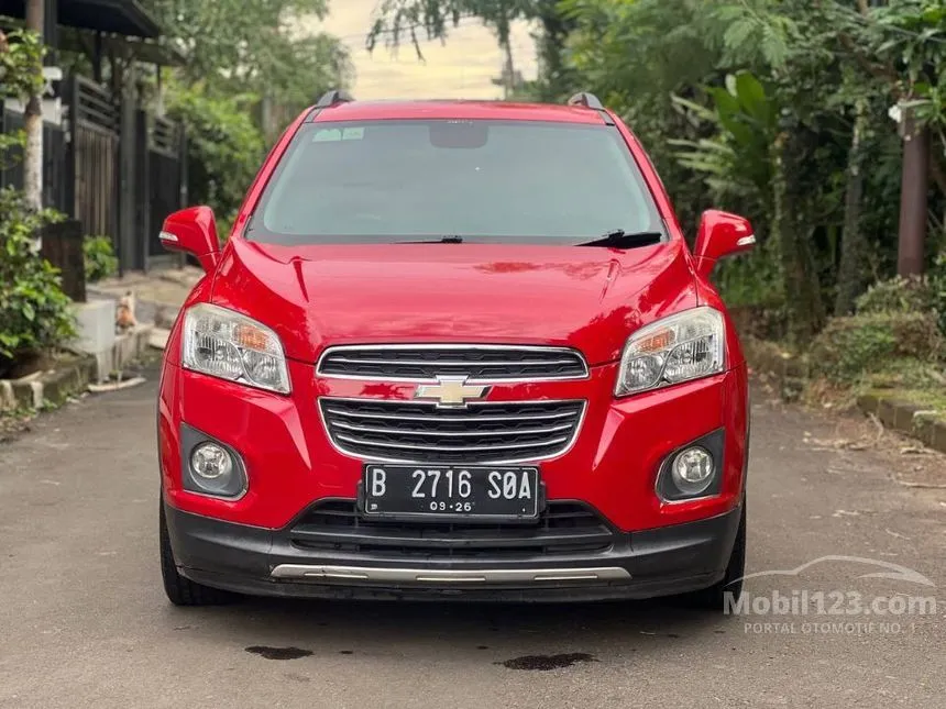 Jual Mobil Chevrolet Trax 2016 LTZ 1.4 di DKI Jakarta Automatic SUV Merah Rp 118.000.000