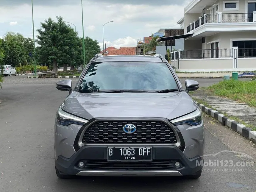 Jual Mobil Toyota Corolla Cross 2021 Hybrid 1.8 di DKI Jakarta Automatic SUV Abu