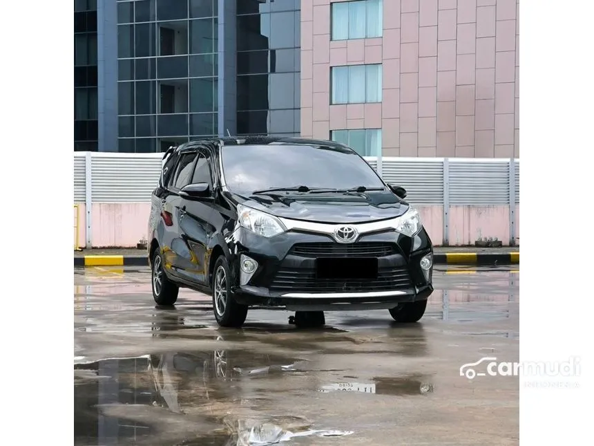 Jual Mobil Toyota Calya 2017 G 1.2 di DKI Jakarta Automatic MPV Hitam Rp 99.000.000