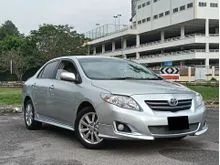 2010 Toyota Corolla Altis Altis 1.8 G (A) 1 YEAR WARRANTY / SERVICE ON TIME / 1 OWNER / LEATHER SEAT