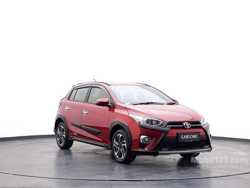 Jual Mobil Toyota Yaris 2017 TRD Sportivo Heykers 1.5 di Jawa Barat Manual Hatchback Merah Rp 159.000.000
