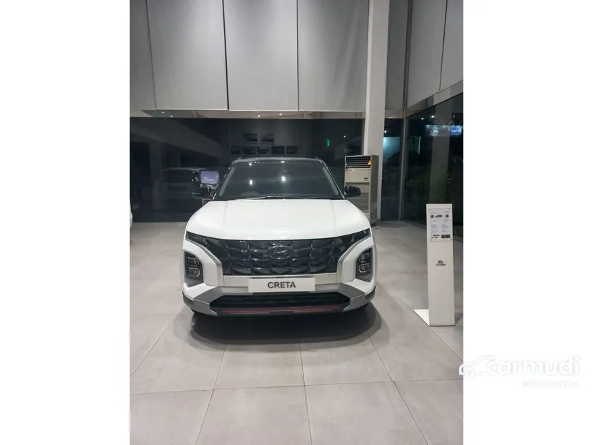 Jual Mobil Hyundai Creta 2024 Prime 1.5 di Jawa Barat Automatic Wagon Putih Rp 333.800.000