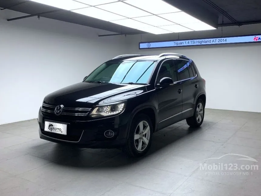 Jual Mobil Volkswagen Tiguan 2014 TSI Highline 1.4 di DKI Jakarta Automatic SUV Hitam Rp 159.000.000