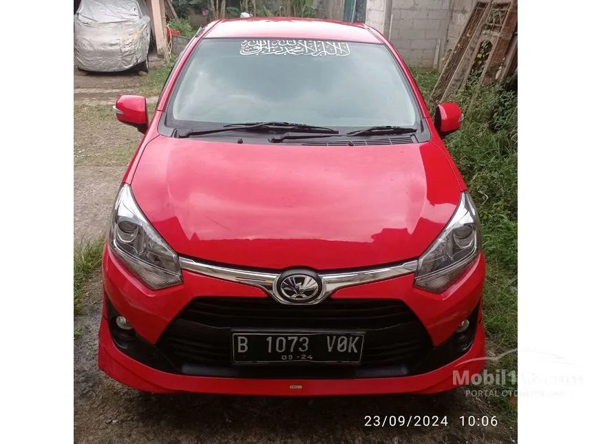 Jual Mobil Toyota Agya 2019 TRD 1.2 di Jawa Barat Automatic Hatchback Merah Rp 120.000.000