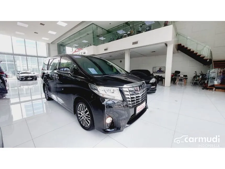 Jual Mobil Toyota Alphard 2015 X 2.5 di DKI Jakarta Automatic MPV Hitam Rp 450.000.000
