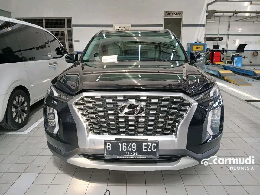 Jual Mobil Hyundai Palisade 2021 Signature 2.2 di Jawa Barat Automatic Wagon Biru Rp 617.000.000