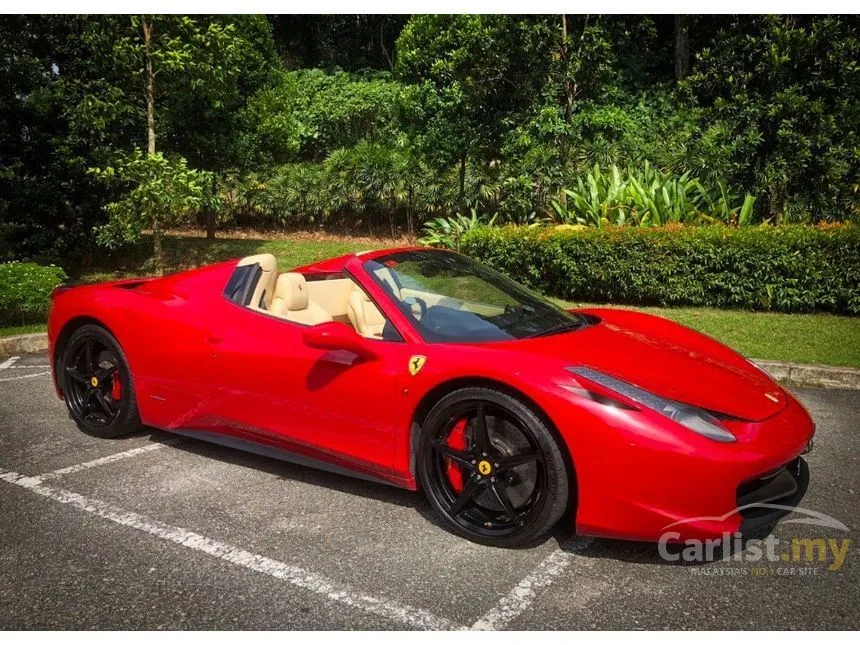 2012 Ferrari 458 Spider Convertible