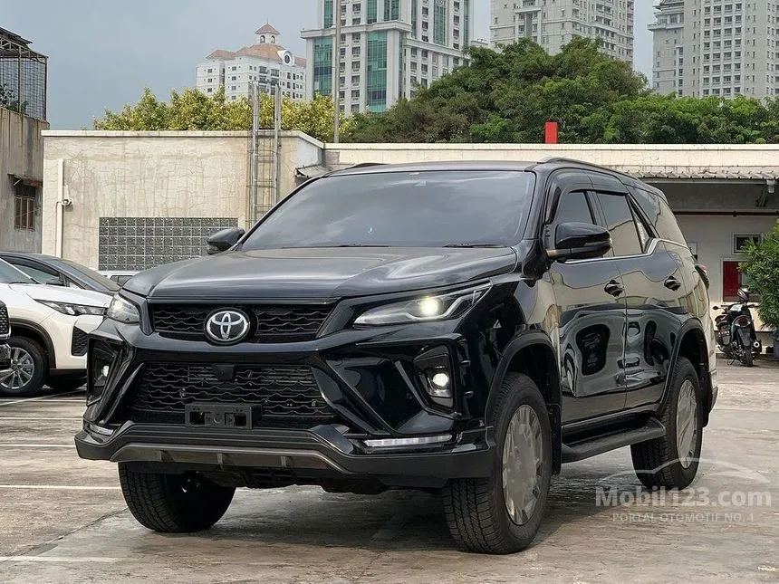 Jual Mobil Toyota Fortuner 2024 VRZ TSS GR Parts Aero Package 2.8 di Jawa Barat Automatic SUV Hitam Rp 570.500.000