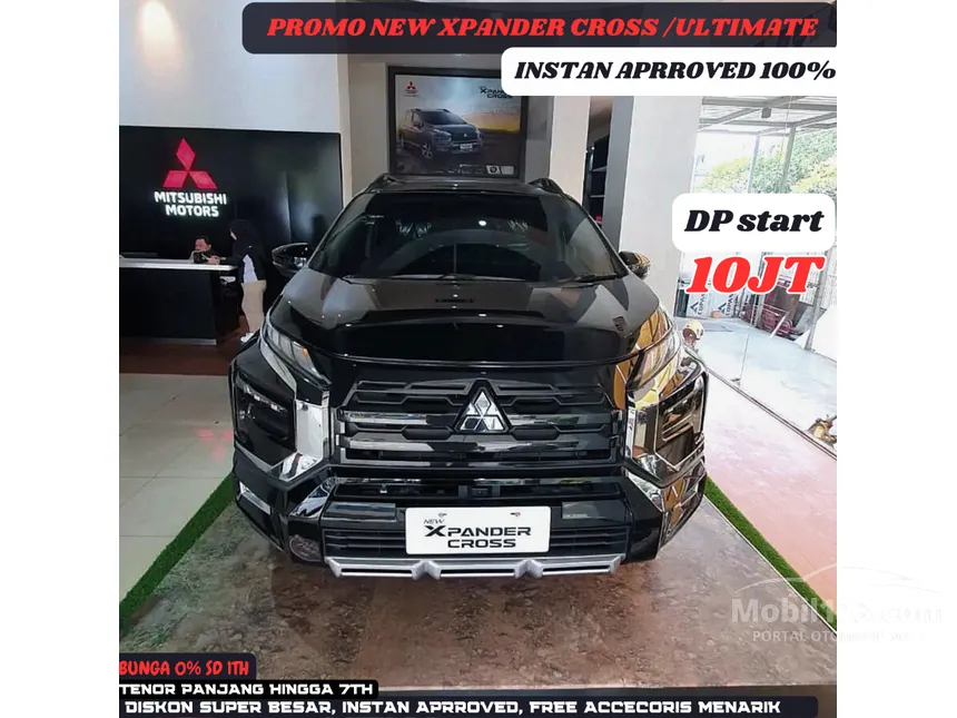 Jual Mobil Mitsubishi Xpander 2024 CROSS Premium Package 1.5 di DKI Jakarta Automatic Wagon Hitam Rp 277.500.000