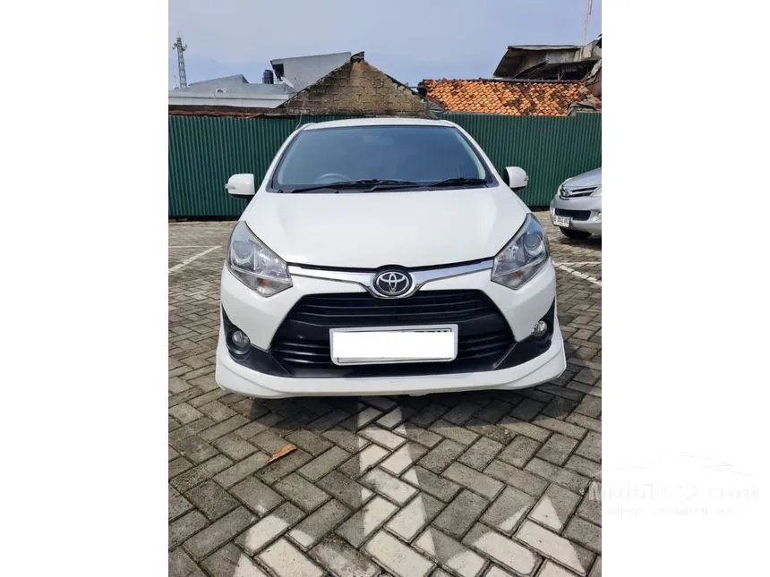 Jual Mobil Toyota Agya 2018 TRD 1.2 di Banten Automatic Hatchback Putih Rp 119.000.000