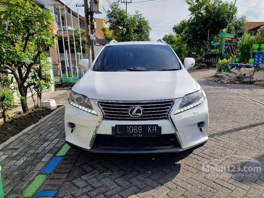 Jual Mobil Lexus RX 270 2012 2.7 di Jawa Timur Automatic SUV Putih Rp 250.000.000