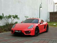 2013 Porsche Cayman 2.7 981 merah odo 5rb