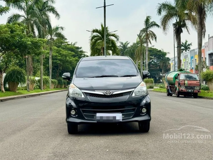Jual Mobil Toyota Avanza 2014 Veloz 1.5 di Banten Manual MPV Hitam Rp 128.000.000