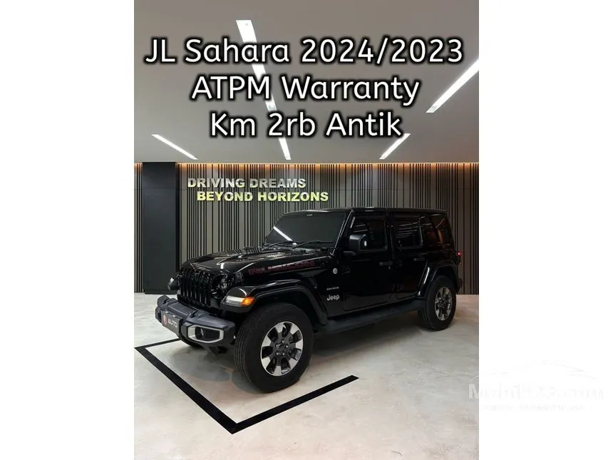 Jual Mobil Jeep Wrangler 2023 Sahara Unlimited 4 Door 2.0 di DKI Jakarta Automatic SUV Hitam Rp 1.675.000.000