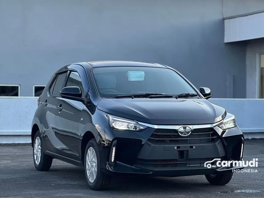Jual Mobil Toyota Agya 2024 G 1.2 di DKI Jakarta Manual Hatchback Hitam Rp 133.000.000