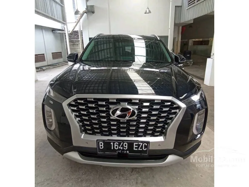 Jual Mobil Hyundai Palisade 2021 Signature AWD 2.2 di DKI Jakarta Automatic SUV Biru Rp 617.000.000