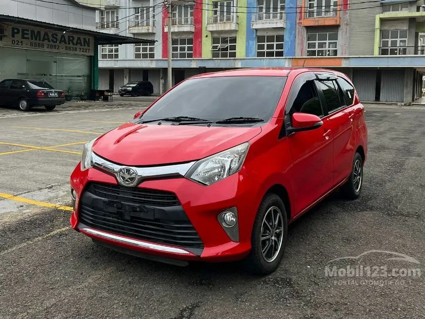 Jual Mobil Toyota Calya 2017 G 1.2 di DKI Jakarta Automatic MPV Merah Rp 100.000.000
