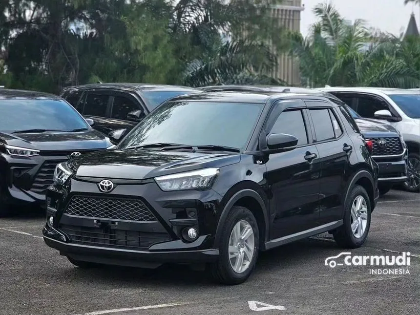 Jual Mobil Toyota Raize 2024 G 1.2 di Banten Automatic Wagon Hitam Rp 215.000.000