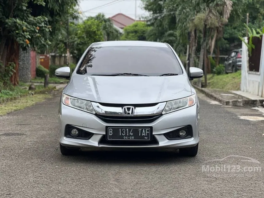 Jual Mobil Honda City 2015 E 1.5 di Banten Automatic Sedan Abu