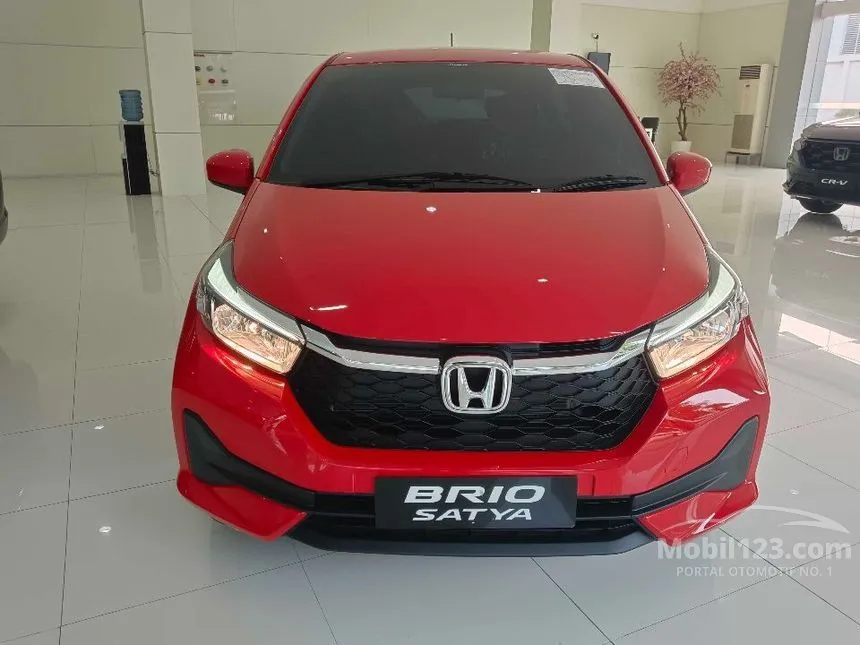 Jual Mobil Honda Brio 2024 E Satya 1.2 di DKI Jakarta Automatic Hatchback Merah Rp 138.300.000
