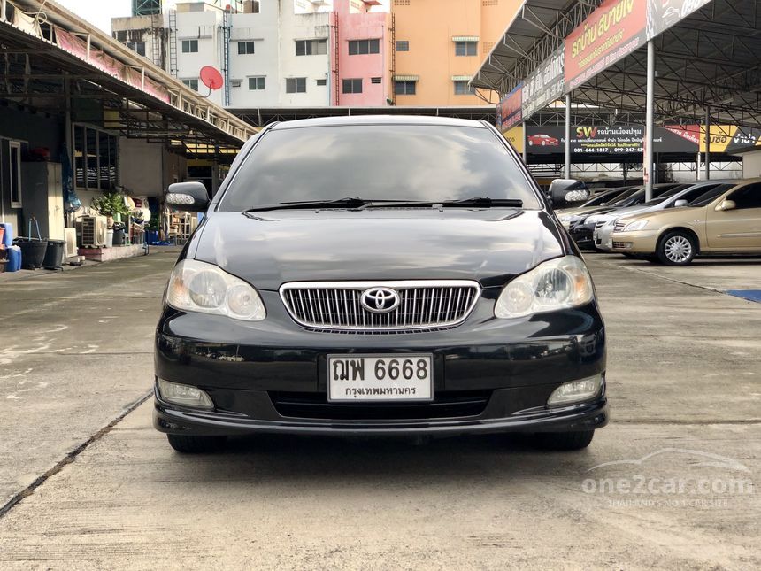 Altis 2004 Toyota Corolla Altis 2004 E 1.6 in กรุงเทพและปริมณฑล Automatic Sedan สี ...