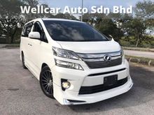 TOYOTA VELLFIRE V6 3.5VL 280HP 330NM 6SPEED HOME THEATER SUNROOF POWERBOOT MEMORY SEAT