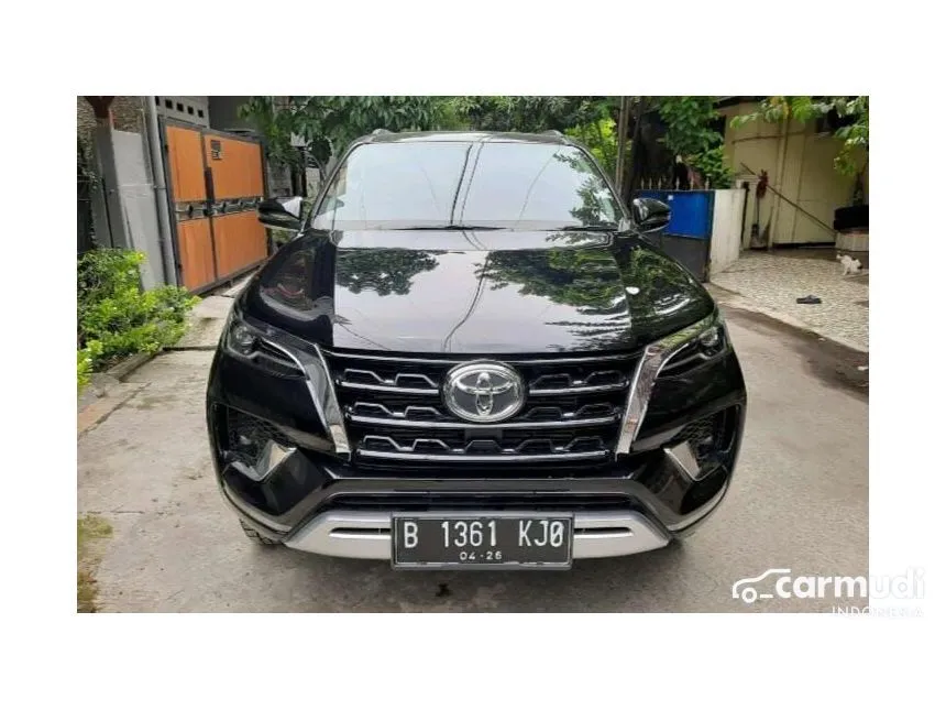 Jual Mobil Toyota Fortuner 2021 G 2.4 di DKI Jakarta Automatic SUV Hitam Rp 419.000.000