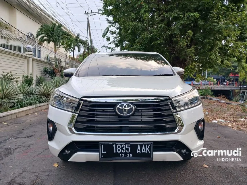 Jual Mobil Toyota Kijang Innova 2021 V 2.4 di Jawa Timur Automatic MPV Putih Rp 430.000.000