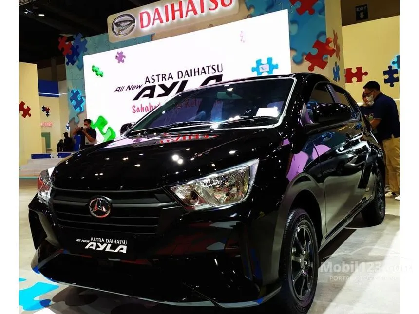 Jual Mobil Daihatsu Ayla 2024 X 1.0 di DKI Jakarta Manual Hatchback Hitam Rp 160.000.000